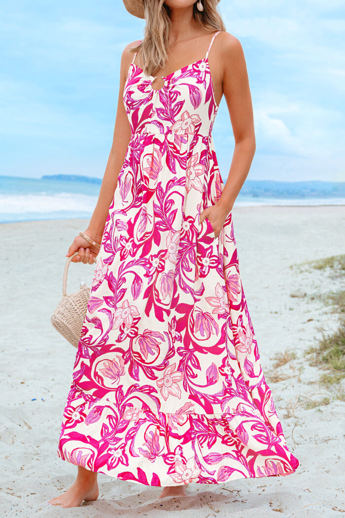 Robe longue florale - Image 5