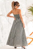 Subtle Lines Striped Maxi Dress
