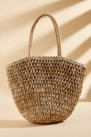 Coconut Island Straw Bag