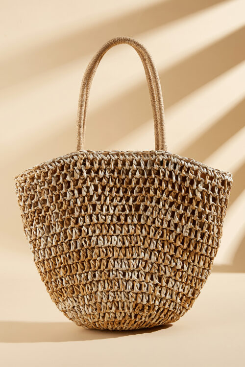 Coconut Island Straw Bag